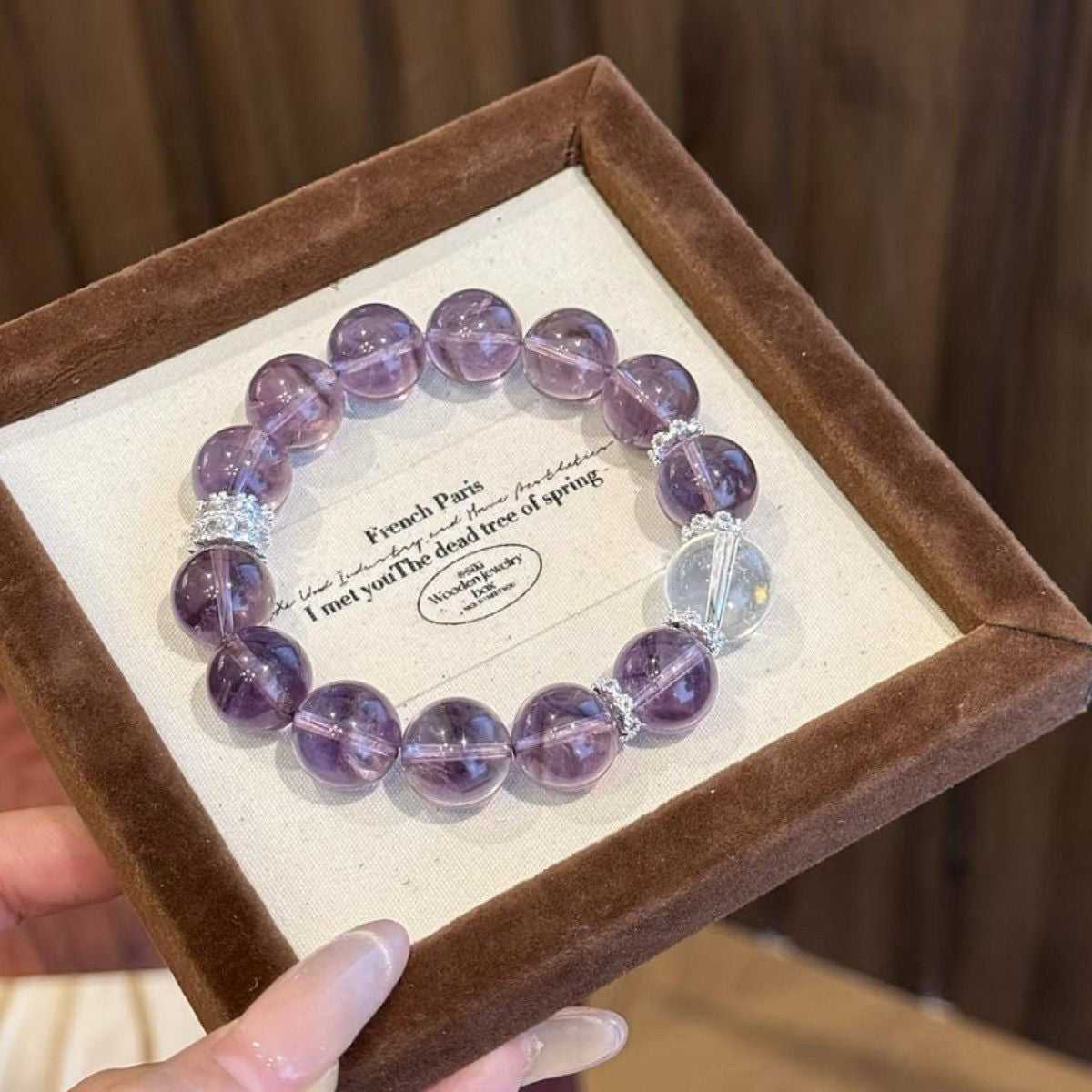 Crystal Bracelet Gift Box – Elegant Jewelry for Loved Ones