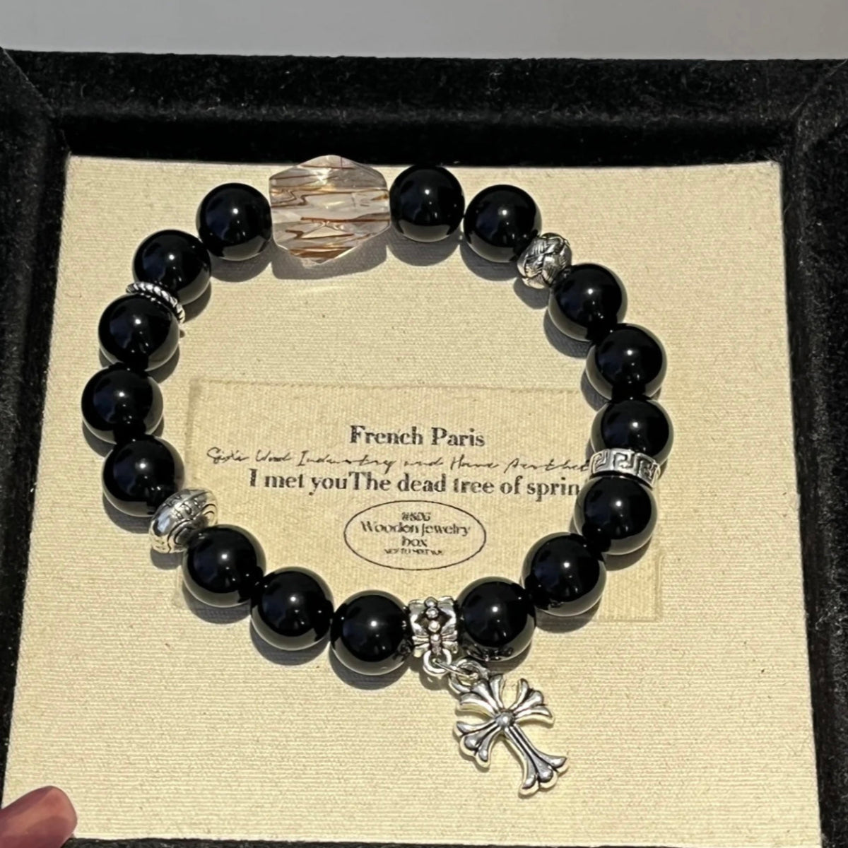 ✨ Obsidian Radiance · Natural Elegance